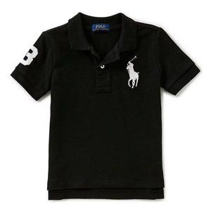 NWT Ralph Lauren Polo Big Pony Black Shirt 2T